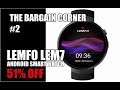 BARGAIN CORNER #2: LEMFO LEM7 Android 7 Smartwatch - 51% OFF