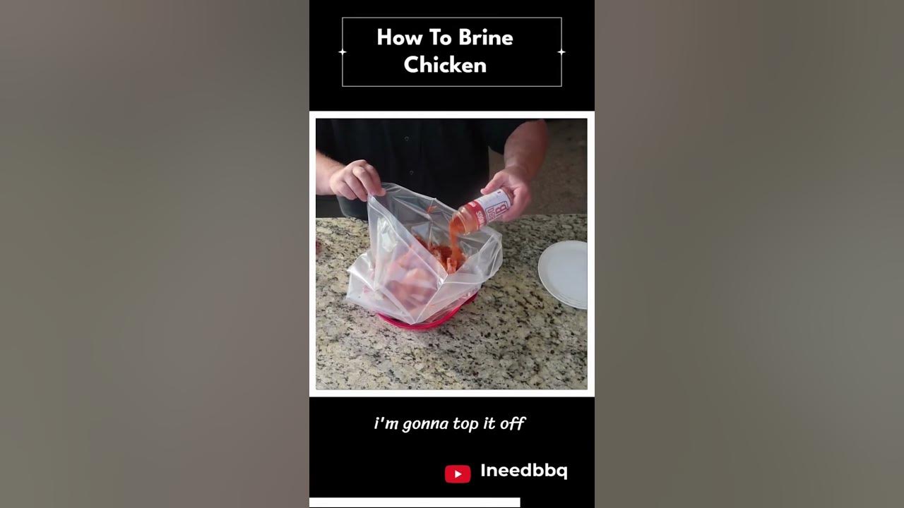 How To Brine Chicken by Reed Shorts YouTube