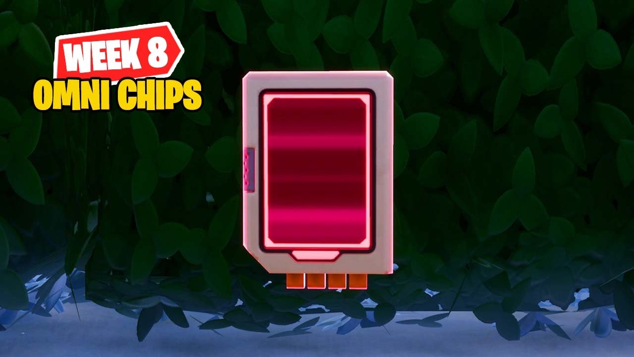 Fortnite All Week 8 Omni Chips Locations Guide - Coney Crossroads, Shell or High Water & The Joneses