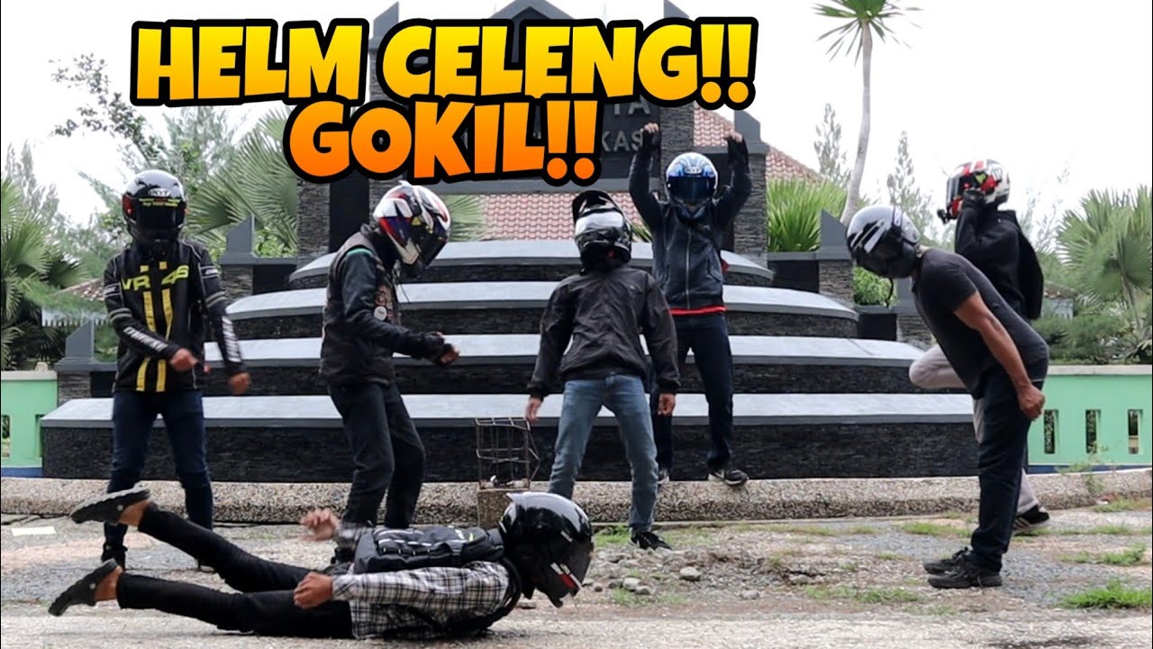 HELM CHALLENGE | MOTOVLOGGER KOPLAK!!
