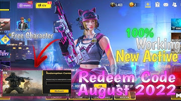 August 2022 New Redeem Code | Redemption Code COD Mobile | CODM Codes