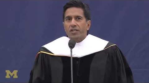 Dr. Sanjay Gupta: 2012 UMich Spring Commencement