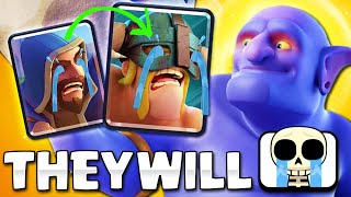 #1 Deck to Make Meta Users CRY in Clash Royale! ⚠