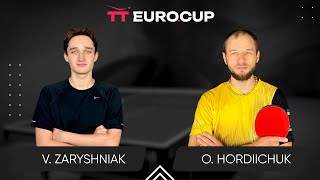 20:05 Vadym Zaryshniak - Oleksandr Hordiichuk 21.05.2024 | Table Tennis TT Euro.Cup Ukraine MASTER 4