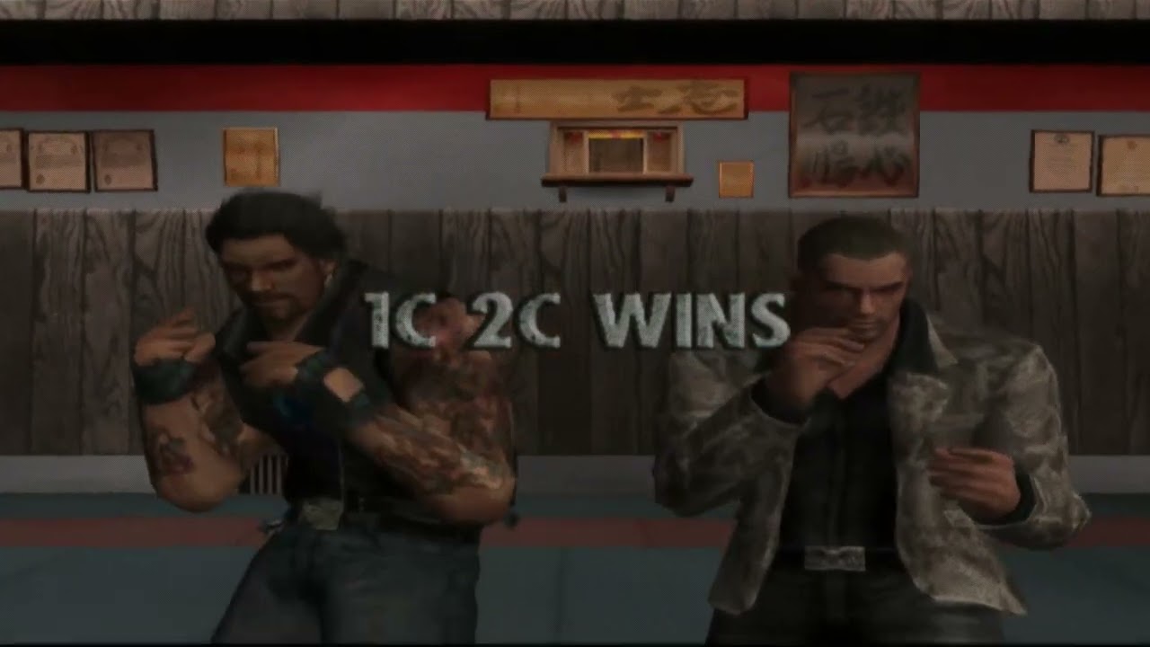 Brad and Glen VS Mckenzie and Grimm | CPU Only | Urban Reign | PCSX2