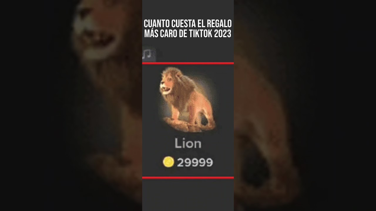 💰What is the Price of the TikTok Lion Gift [TikTok Live Gifts