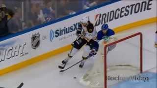 Derek Stepan 2-2 goal on Chara/Rask soft play . May 23, 2013 screenshot 5