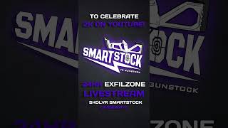 So happy to be here! 2k 24Hr EZ stream + Smartstock giveaway is here! #exfilzone #skolvr #fyp