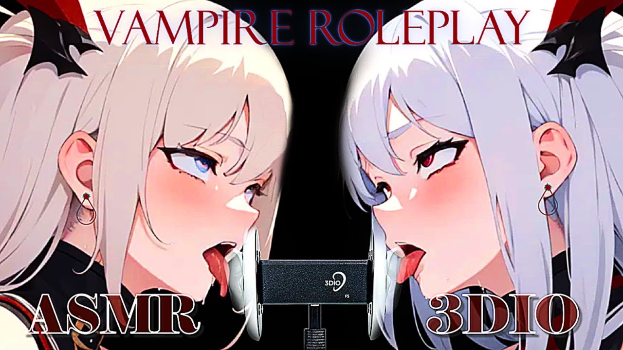 ASMR Vampire Duo 🩸 (Soft Ear Focus • No Talking • Sleepy Triggers)