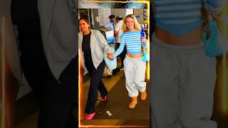 Zara Larsson was seen leaving Miami after wrapping up a music video shoot with Shakira