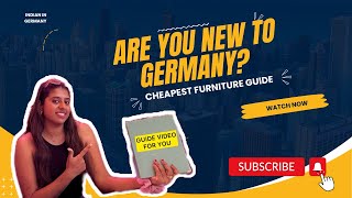 Where to buy Second hand furniture in Germany?  | Part -2 : Halle 2 VLOG #indianingermany