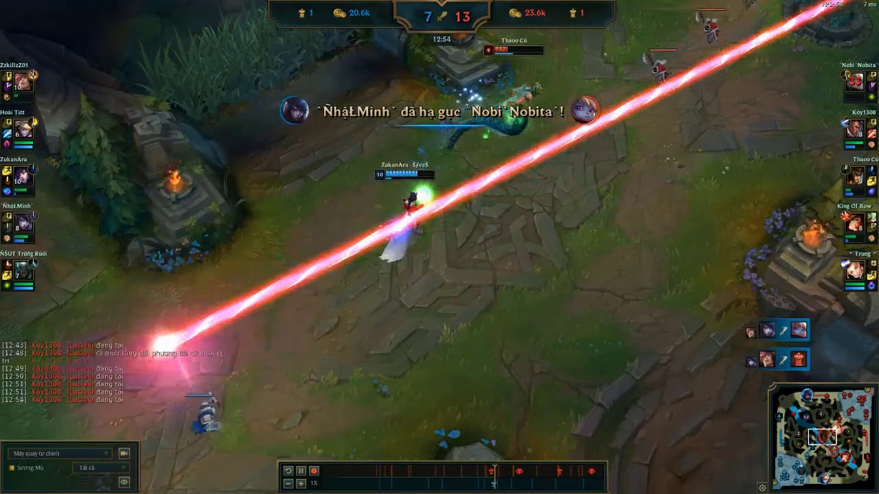 solo skill ahri vs cassiopeia - YouTube