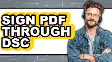 How To Sign PDF Through DSC