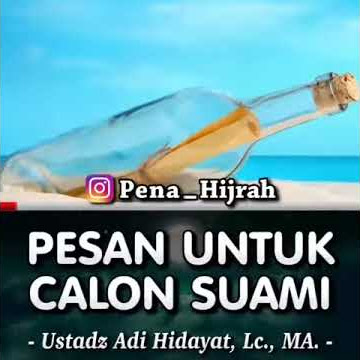 pesan untuk calon suami