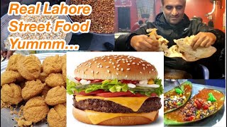 Lahore Street Food | Laddu Peeti walay, Ahmad Burger, Best Meetha Pan, Garam Moongh Phali,