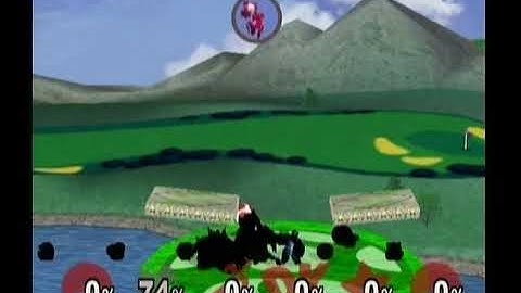 Super Smash Bros Melee CrazyMod - All Controllers with 5-Players Team - 1-1 Mushroom Kingdom