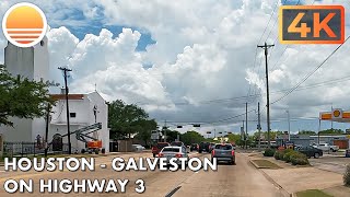 Houston, Texas to Galveston, Texas! Drive with me on Old Galveston Road.