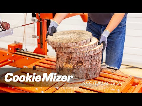 CookieMizer Clamping Jig | See it in Action | Wood-Mizer Europe