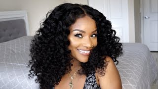 OMG! How to Achieve The Most NATURAL Curls on a Lace Frontal Wig | YooWigs