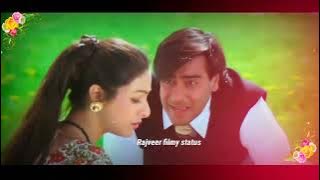 Very romantic 😍song WhatsApp status video/ Ajay devgan/ Tabbu romantic video ❤️/ Haqeeqat movie