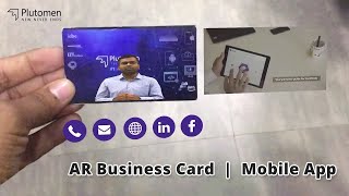 Ar Business Card Mobile App Plutomen