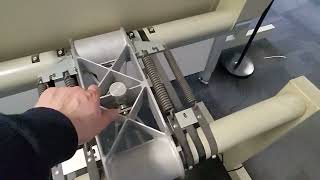 impressive drafting table mechanism
