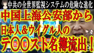 【『さぁ全世界監視システムのテストだ！』上海公安部から流出したデータ分析結果がヤバイ】中国共産党のウイグル人監視システムの進化がヤバイ！近い将来中国全土、世界の監視カメラに侵入できるならば全世界監視シ