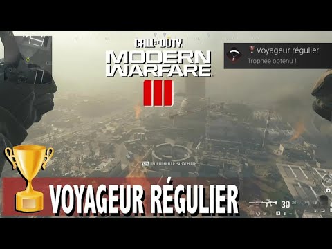 Voyageur Régulier /Tuto Trophée Mw3 /Sautez et Parcourez 150m avec votre Parachute.