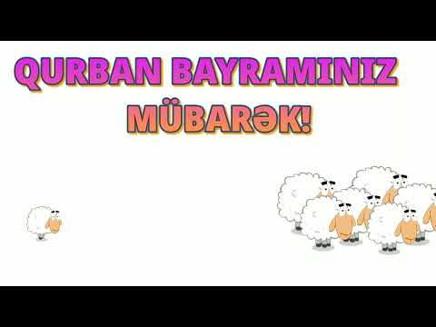 Qurban Bayramınız Mübarək 2022 (Whatsapp status üçün) - Qurban Bayrami Tebriki - # video127