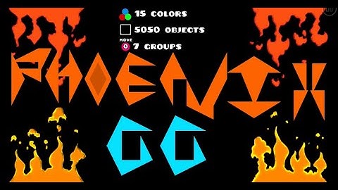 OFFICIAL SHOWCASE | "PHOENIX" | Straight-fly challenge by DoubleD87 (me) | Geometry Dash Mobile