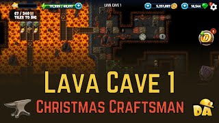 Lava Cave 1 - Christmas Craftsman - Diggy's Adventure screenshot 5