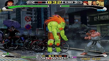 CAPCOM FIGHTING COLLECTION 2 Capcom vs snk Evil ryu vs blanka dhalsim benimaru yuri