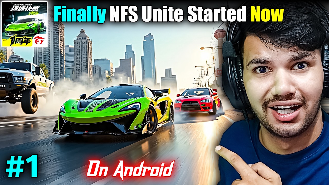 Finally NFS Unite Game Is Here 🔥 || NFS Unite Gameplay In Hindi