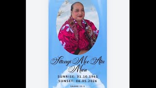 Ouau Failotu | In Loving Memort of Fetongi Moe Ata Ma'u
