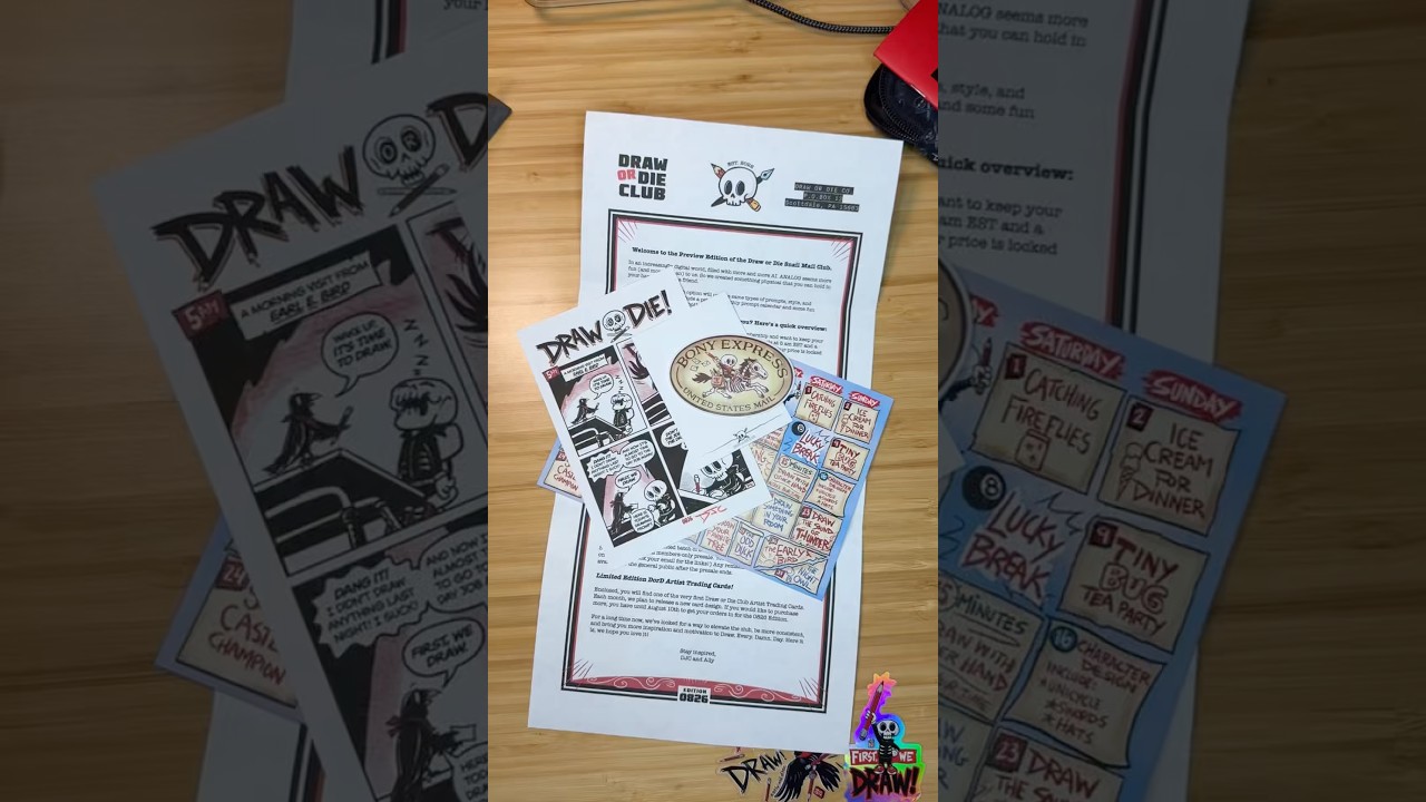 Drawing Mail Club on Its Way!