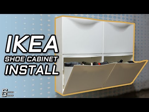 IKEA Trones Shoe Cabinet Installation