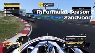 R/Formula1 League Season 2 - Round 9 Zandvoort (Full Session)