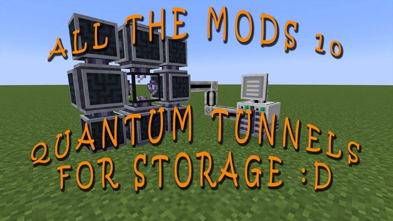 Interdimensional Storage Connections with AE2 - All The Mods 10 ...