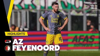 Zure nederlaag in Alkmaar 😕 | AZ - Feyenoord | Eredivisie 2021-2022