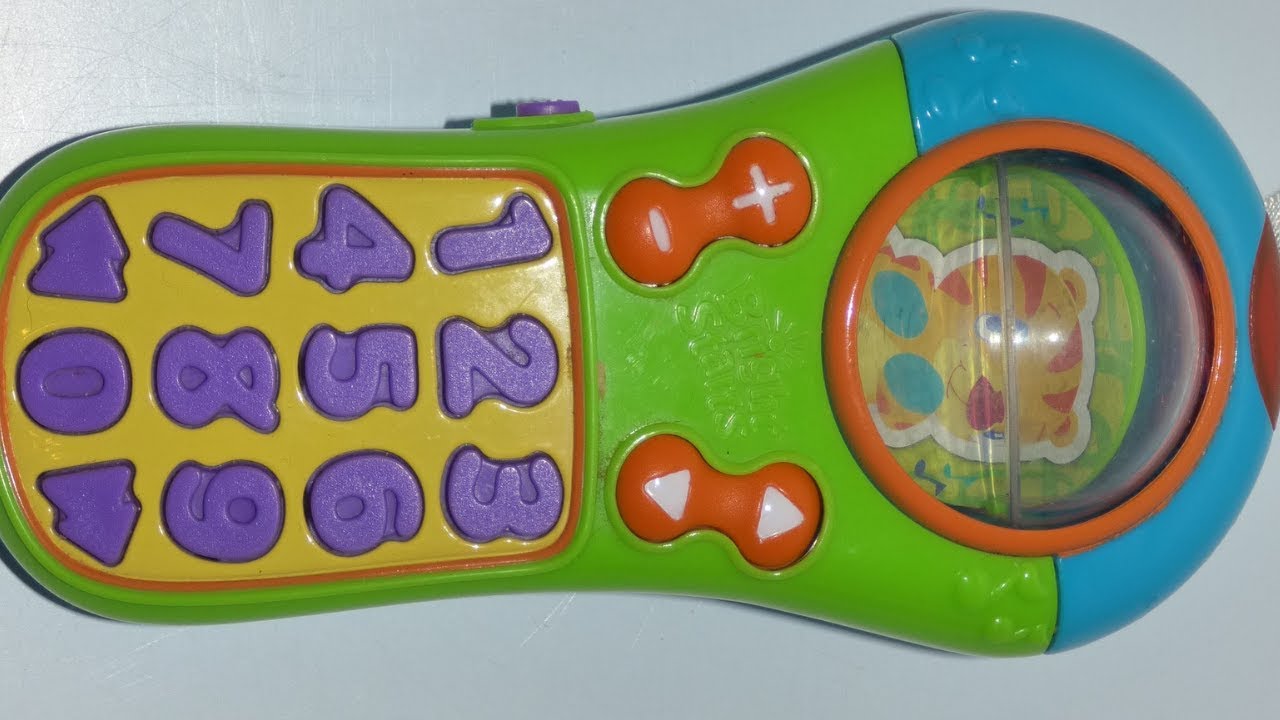 Bright Starts Click and Giggle Remote control toy with melodies YouTube