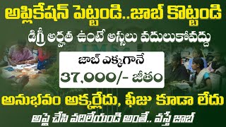 అనుభవం అక్కర్లేదు,చేరగానే 37,700/- జీతం | Govt Job Search | IMSc Recruitment 2024 |Latest Jobs Apply