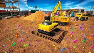 👷 Real City Road Construction Simulator 3D 🚧 | Heavy Excavator & Truck - Android Gameplay screenshot 4