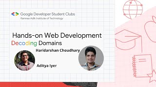 Hands-on Web Dev | Decoding Domains