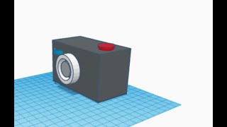 how to make an ez camera in tinkercad #tinkercad