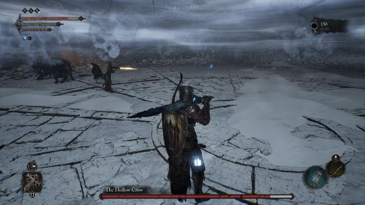 Lords of the Fallen PS5 The Hollow Crow Boss Fight - YouTube