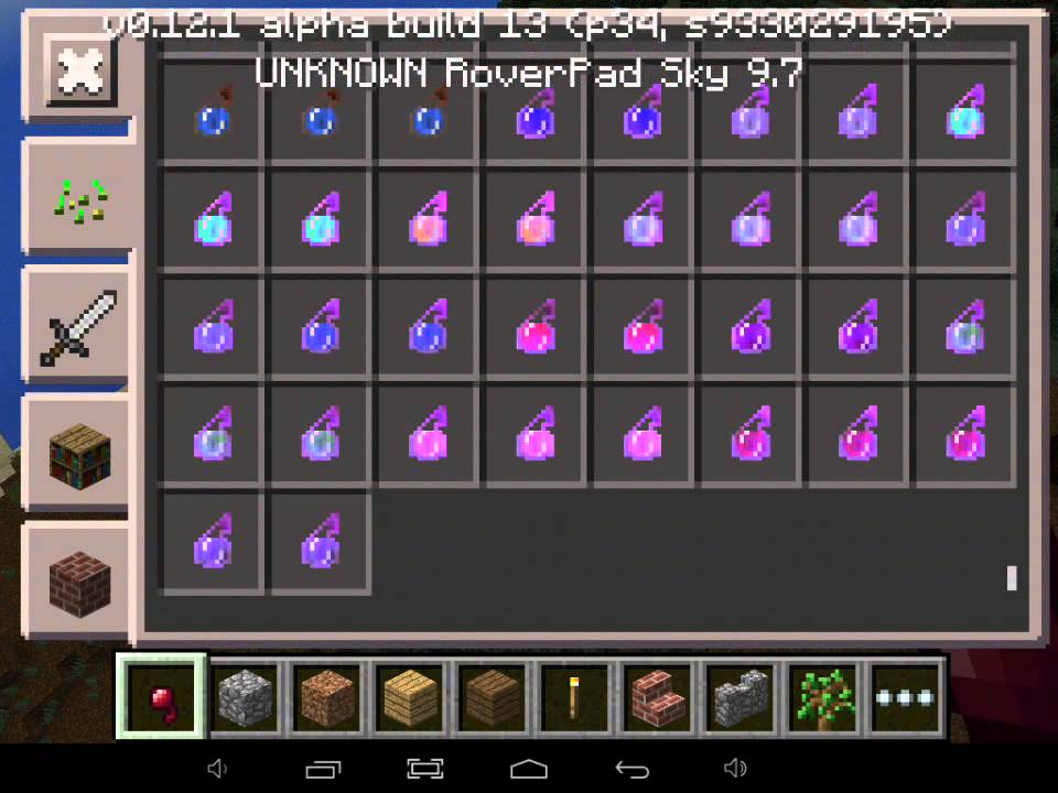 Обзор: майнкрафт 0.12.2