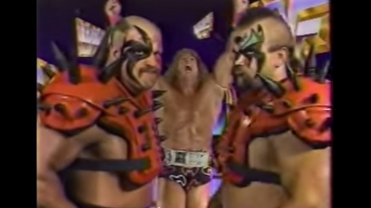Ultimate Warrior and Legion of Doom Promo on Demolition (09-01