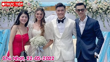 🔴TRỰC TIẾP: Đám cưới thủ môn Bùi Tiến Dũng, dàn cầu thủ Việt có mặt chúc mừng
