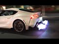 STRAIGHT PIPED 2020 SUPRA SHOOTS FLAMES!!!