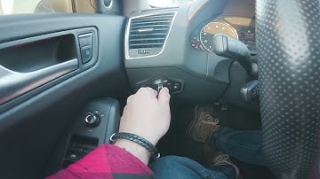 How to Enable or Disable Dipped Beam in AUDI Q5 I ( 2008 - 2016 )